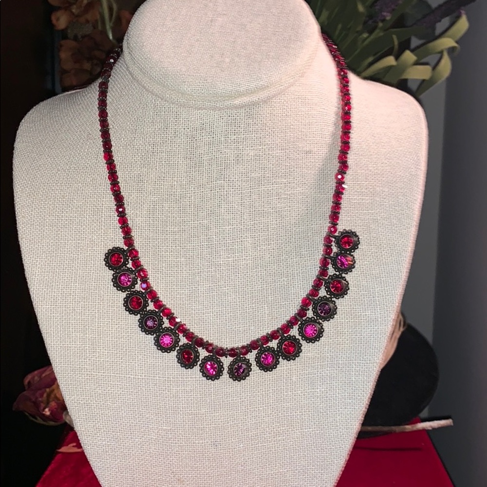 Multi-Colored Stone Necklace